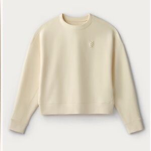 [NWOT] RHONE Women's Crew Neck Sweatshirt, Size XS, Lemon Mist